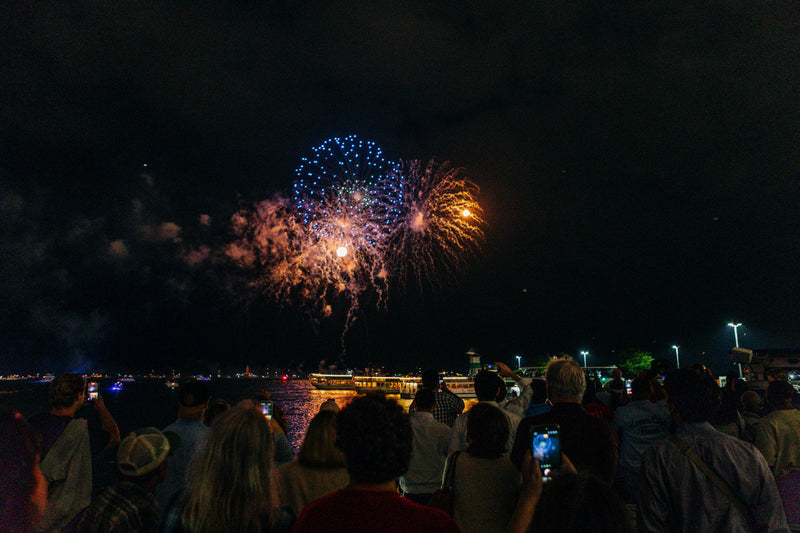 Chicago Water Taxi, fireworks, Navy Pier, downtown Chicago, summer events, Fireworks Cruise