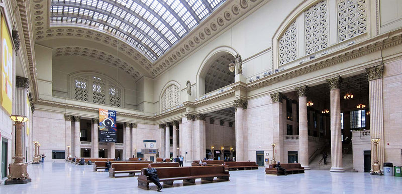 Union Station & Metra Trains